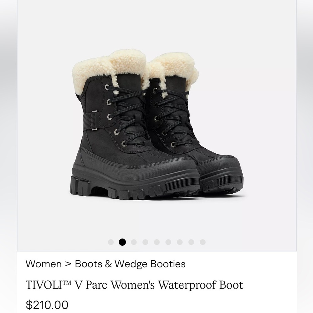 Sorel TIVOLI V Parc Women’s Waterproof Boots - Black